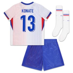 Maillot Kit Enfant Equipe De France Euro 2024 Away Konate