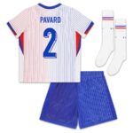 Maillot Kit Enfant Equipe De France Euro 2024 Away Pavard