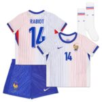 Maillot Kit Enfant Equipe De France Euro 2024 Away Rabiot