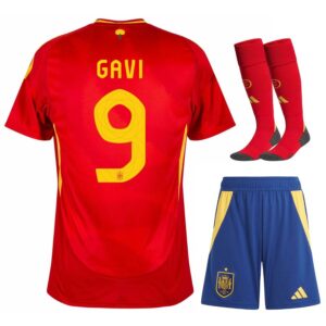 Maillot Kit Enfant Espagne Domicile Euro 2024 Gavi