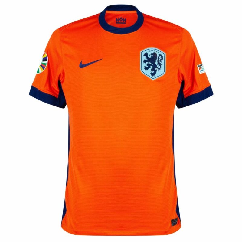 Maillot Pays Bas Domicile Badges Euro 2024