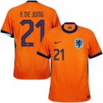 Maillot Pays Bas Euro 2024 Domicile De Jong