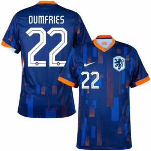 Maillot Pays Bas Euro 2024 Exterieur Dumfries