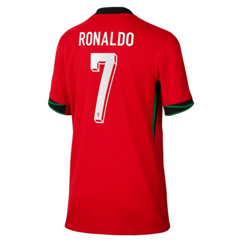 Maillot Kit Enfant Portugal Domicile Euro 2024 Ronaldo – Image 8