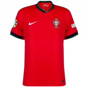 Maillot Portugal Domicile Badges Euro 2024