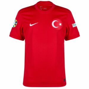 Maillot Turquie Exterieur Badges Euro 2024