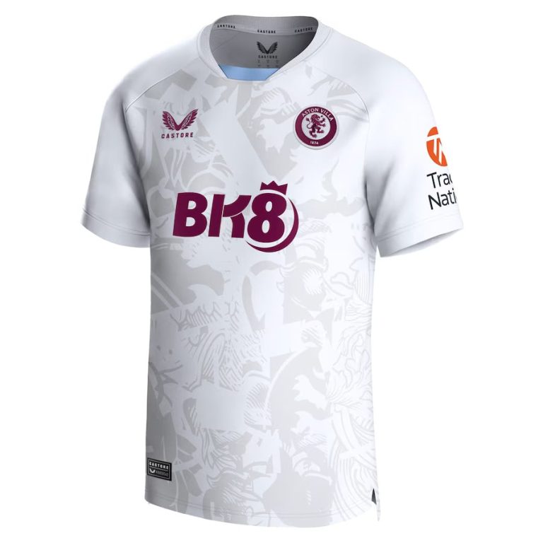 Maillot De Foot Aston Villa Third 2023/24 - Castore - Taille 2XL - Bleu - Neuf