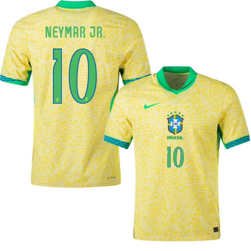 Maillot Bresil Domicile 2024 2025 Neymar Jr. | Foot Star