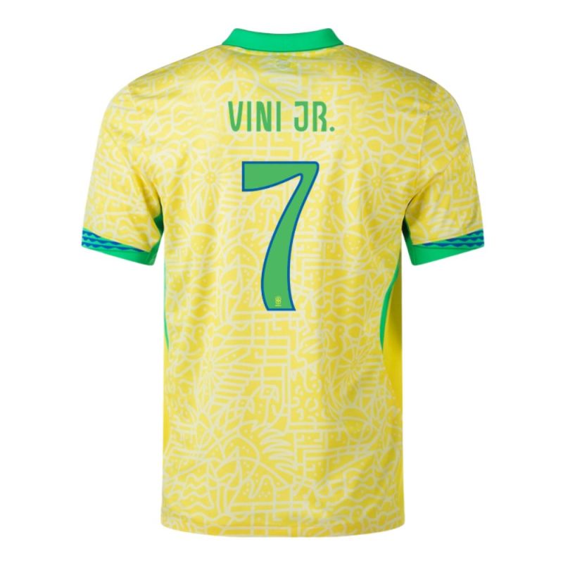 Maillot Bresil Domicile 2024 2025 Vini JR – Image 2