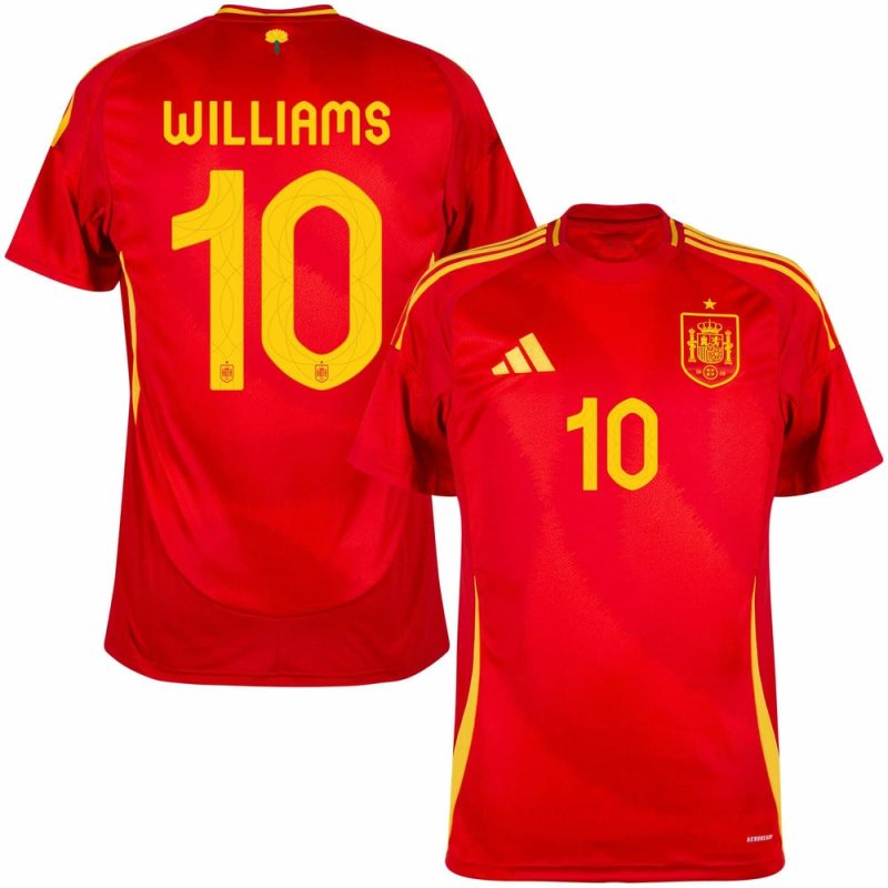 Maillot Espagne Domicile 2024 2025 Williams