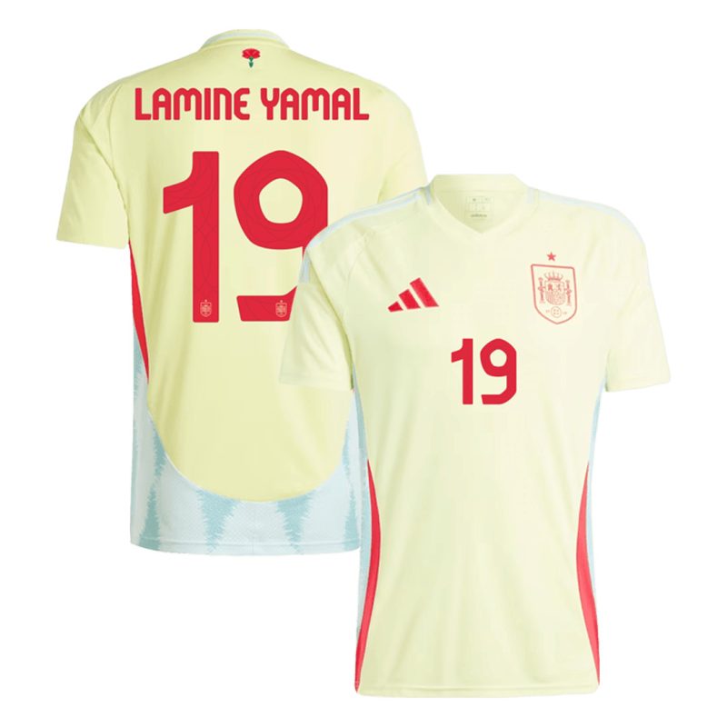 Maillot Espagne Exterieur 2024 2025 Lamine Yamal