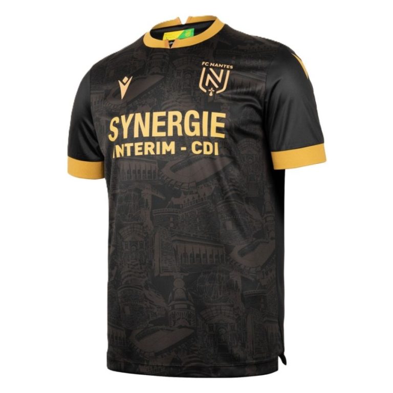 Maillot FC Nantes Umbro 2015-2016 - Jaune - Taille S - Numéro 13