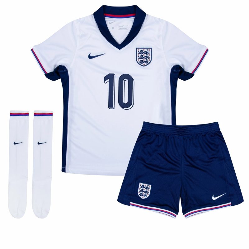 Maillot Kit Enfant Angleterre Domicile 2024 2025 Bellingham – Image 2