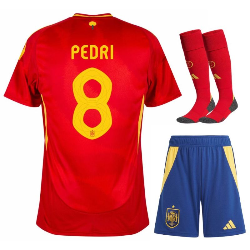 Maillot Kit Enfant Espagne Domicile 2024 2025 Pedri