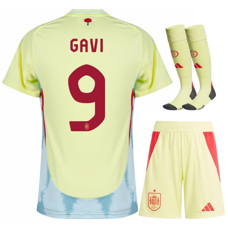 Maillot Kit Enfant Espagne Exterieur 2024 2025 Gavi