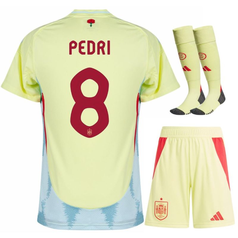 Maillot Kit Enfant Espagne Exterieur 2024 2025 Pedri