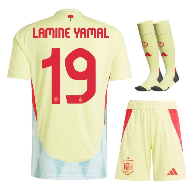 Maillot Kit Enfant Espagne Exterieur 2024 2025 Yamal