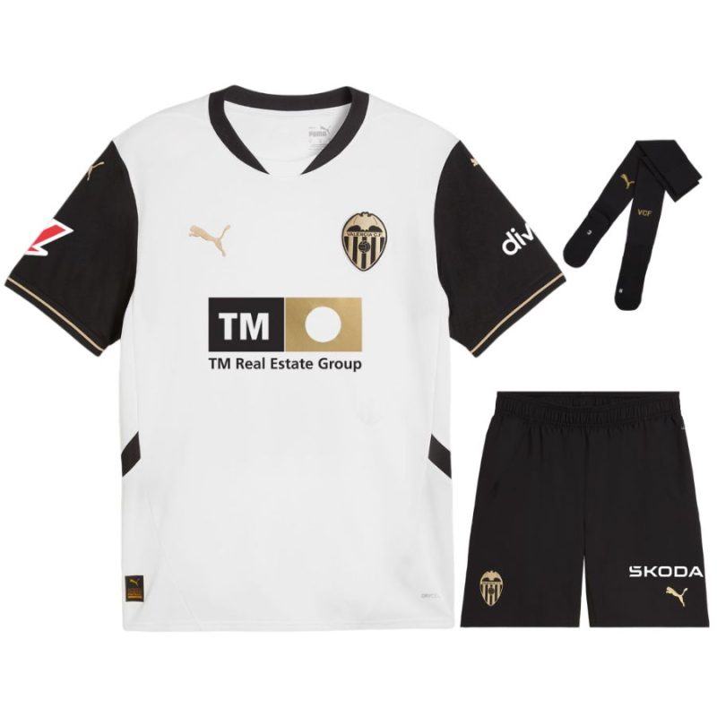 Maillot Kit Enfant FC Valence Domicile 2024 2025 Noir