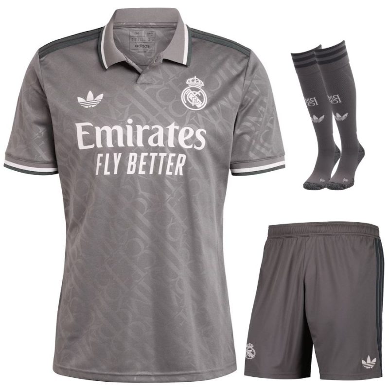 Maillot Kit Enfant Real Madrid 2024 2025 Third