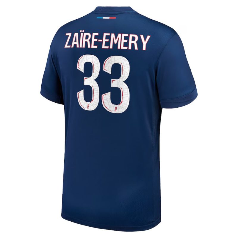 Maillot PSG Domicile 2024 2025 Zaire Emery – Image 2