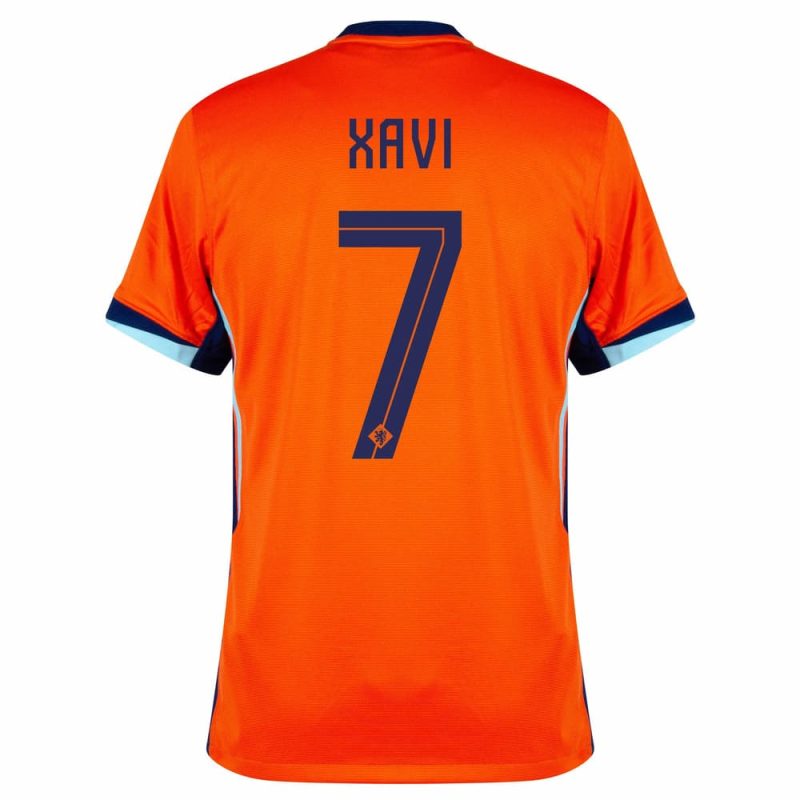 Maillot Pays Bas 2024 2025 Domicile Xavi – Image 3