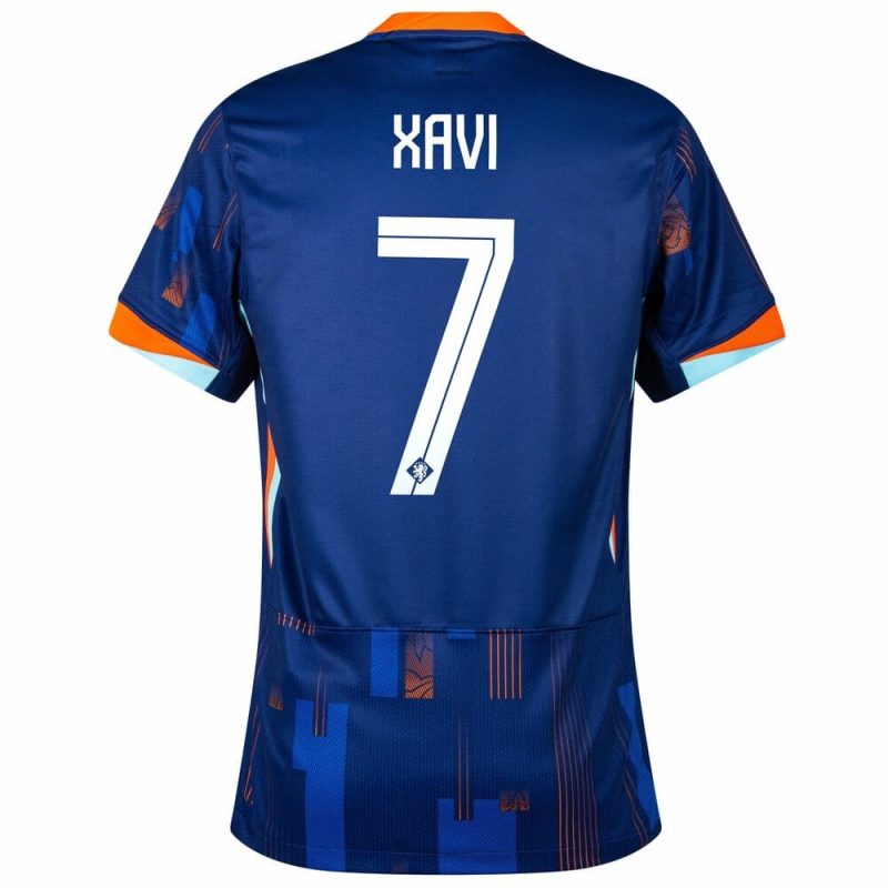 Maillot Pays Bas 2024 2025 Exterieur Xavi – Image 3