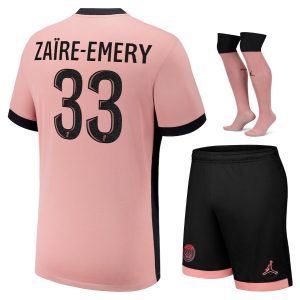 Maillot Kit Enfant PSG Third 2024 2025 Zaire Emery