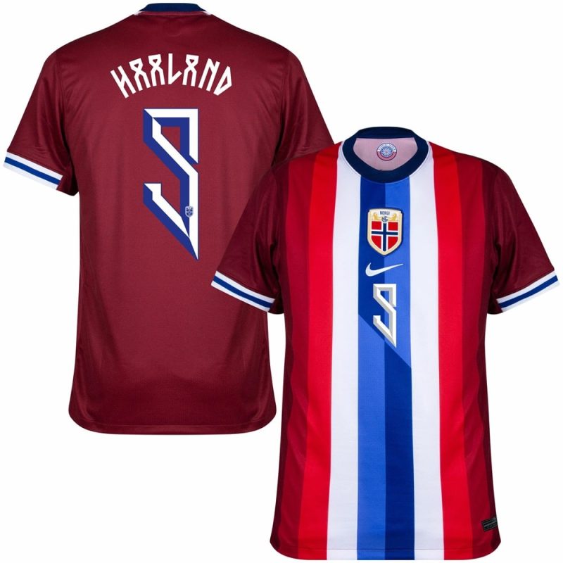 Maillot Norvège Domicile 2024 2025 Haaland