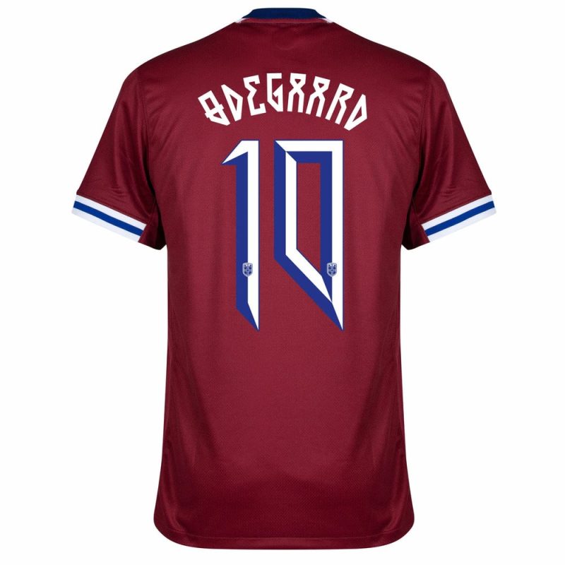 Maillot Norvège Domicile 2024 2025 Odegaard – Image 3