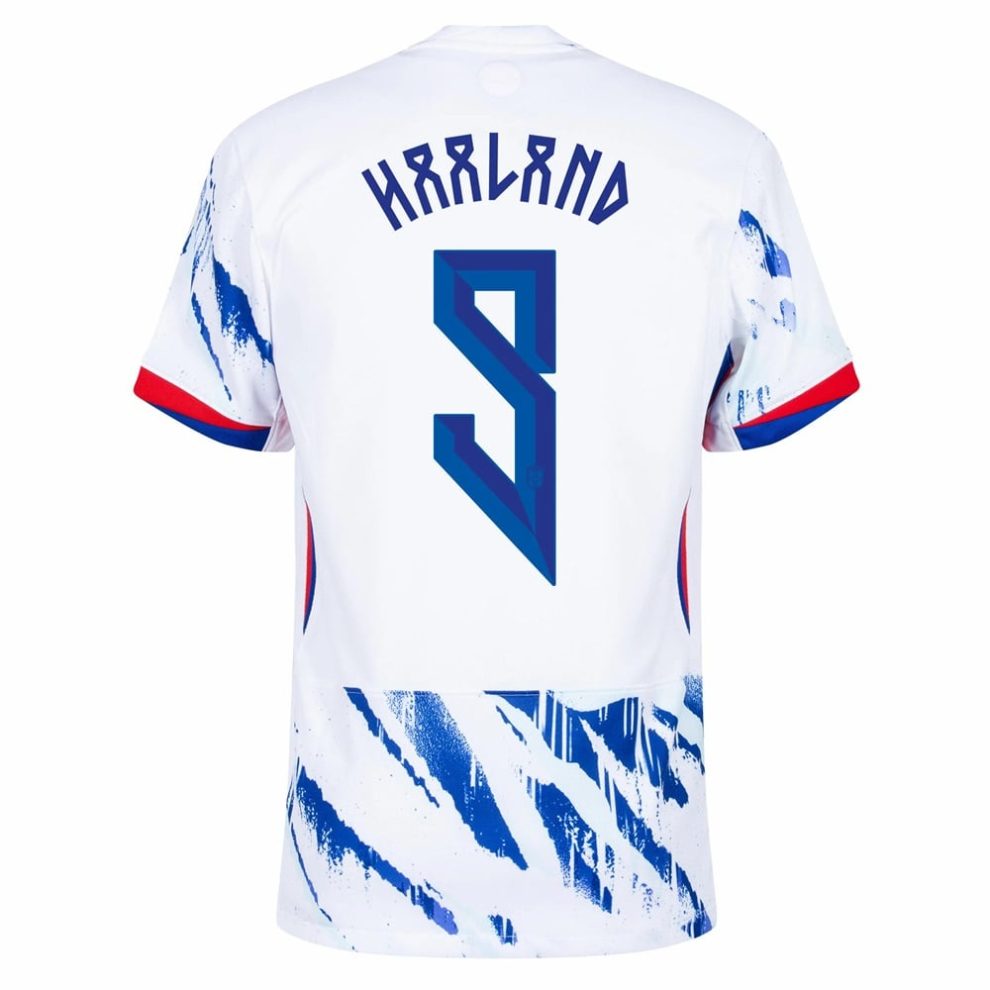 Maillot Norvège Domicile 2025-2026 Version Joueur - Nike - Flocage Haaland #9