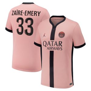 Maillot PSG Third 2024 2025 Zaire Emery