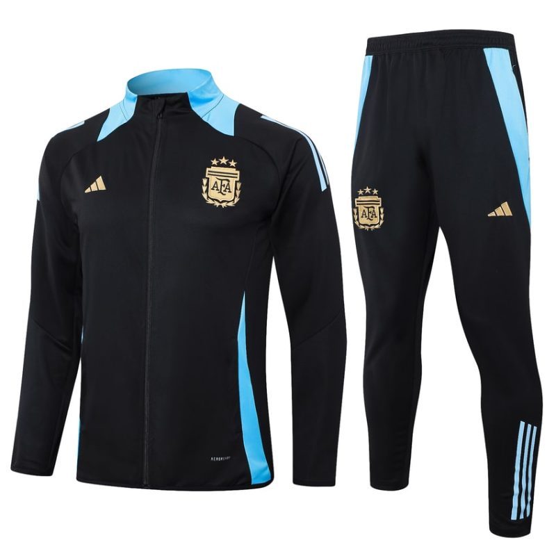 Survetement Argentine Veste 2024 2025 Noir