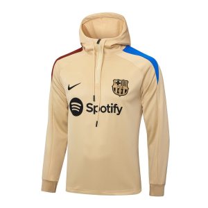 Survetement Barca Sweat 2024 2025 Beige