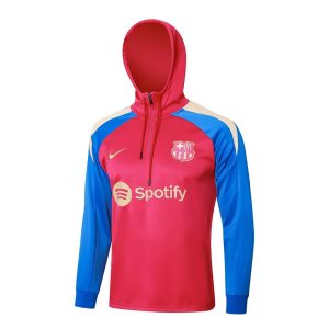 Survetement Barca Sweat 2024 2025 Rouge