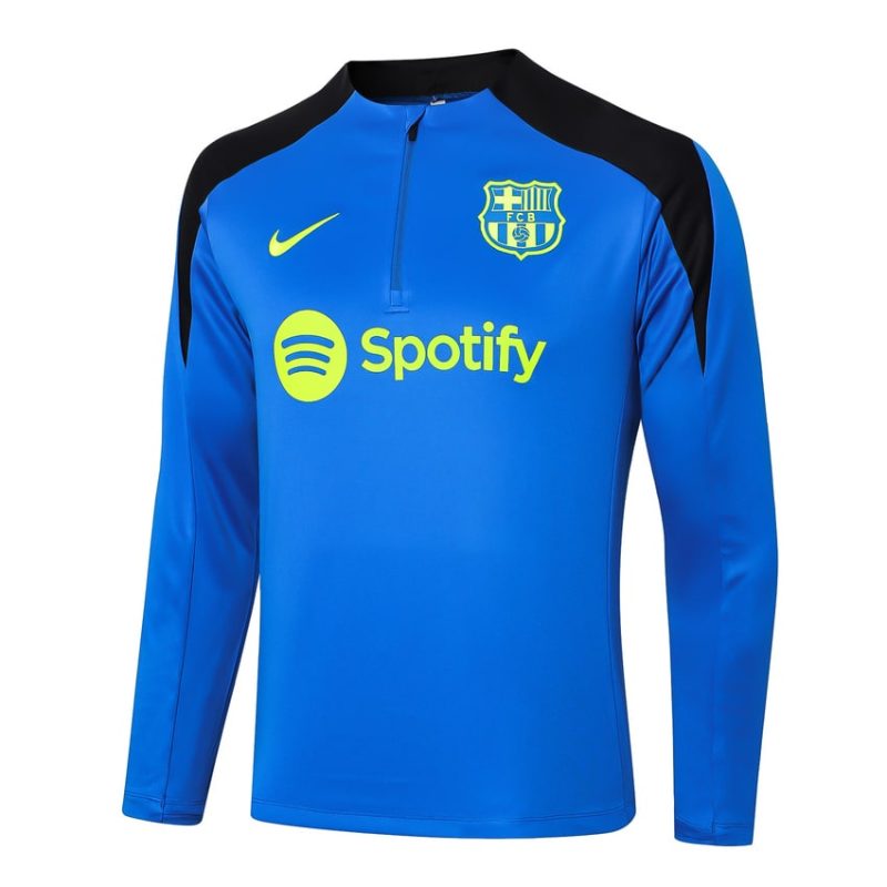 Survetement Barca Training 2024 2025 Bleu Ciel