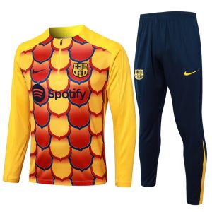 Survetement Barca Training 2024 2025 Jaune