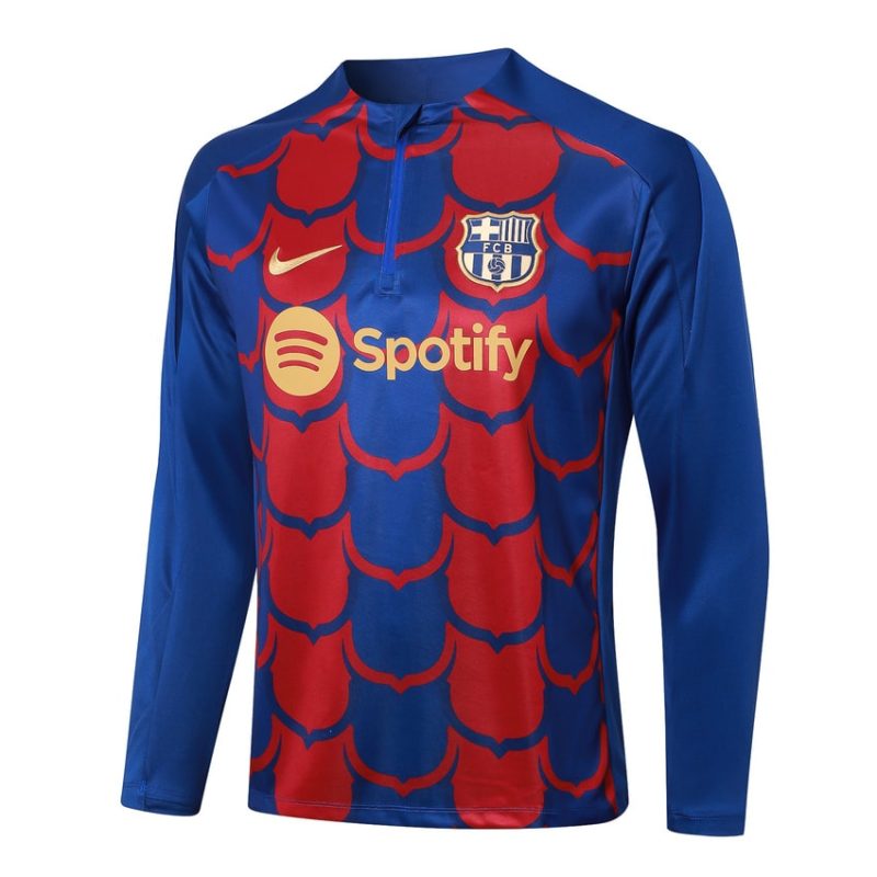 Survetement Barca Veste 2024 2025 Bleu