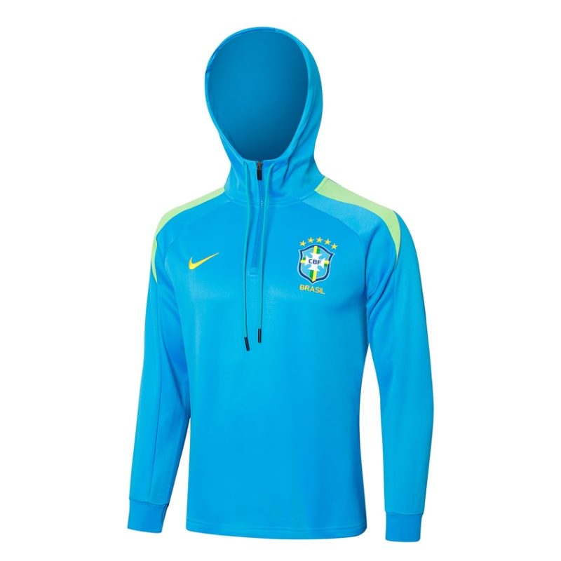 Survetement Bresil Sweat 2024 2025 Bleu Vert