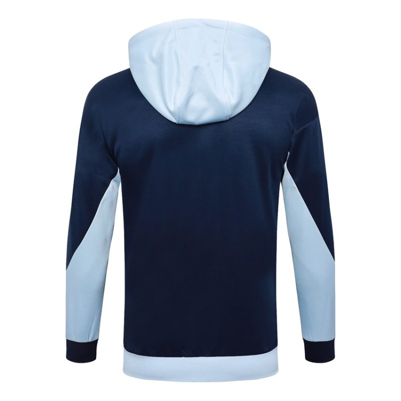 Survetement Equipe de France Sweat 2024 2025 Blanc Bleu