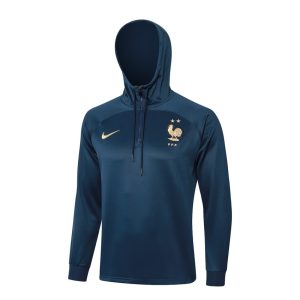 Survetement Equipe de France Sweat 2024 2025 Bleu Vif