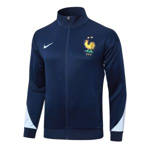 Survetement Equipe de France Veste 2024 2025 Bleu