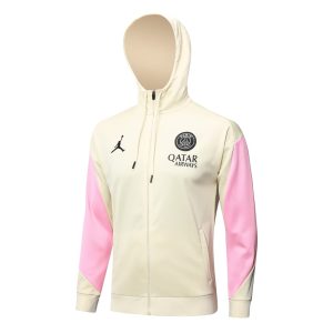 Survetement PSG Sweat 2024 2025 Beige Rose