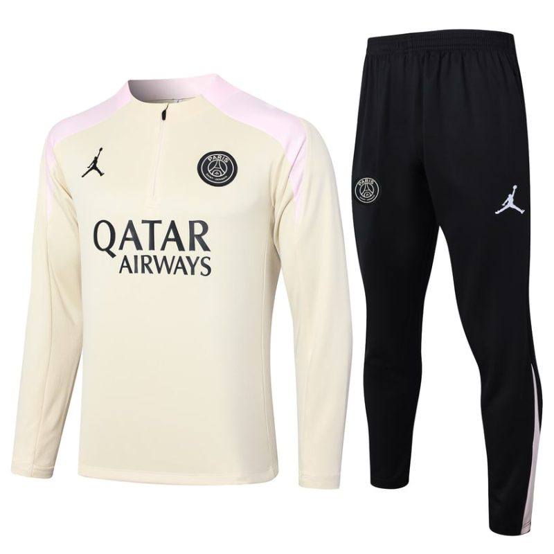 Survetement PSG Training 2024 2025 Beige