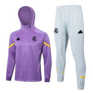 Survetement Real Madrid Sweat 2024 2025 Violet