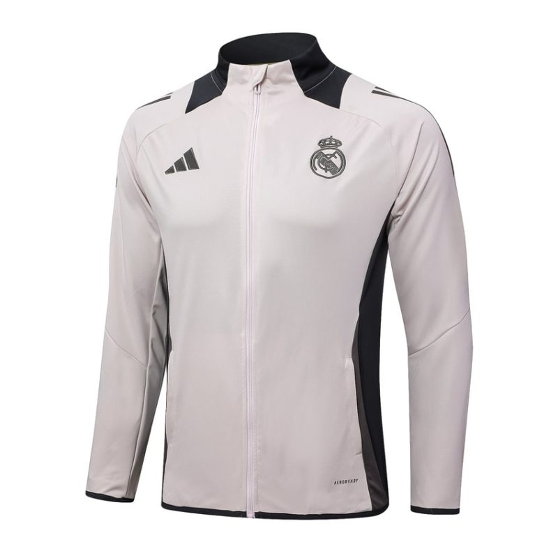 Survetement Real Madrid Veste 2024 2025 Gris Clair