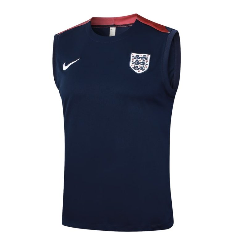 Debardeur Short Angleterre 2024 2025 Bleu Foncé