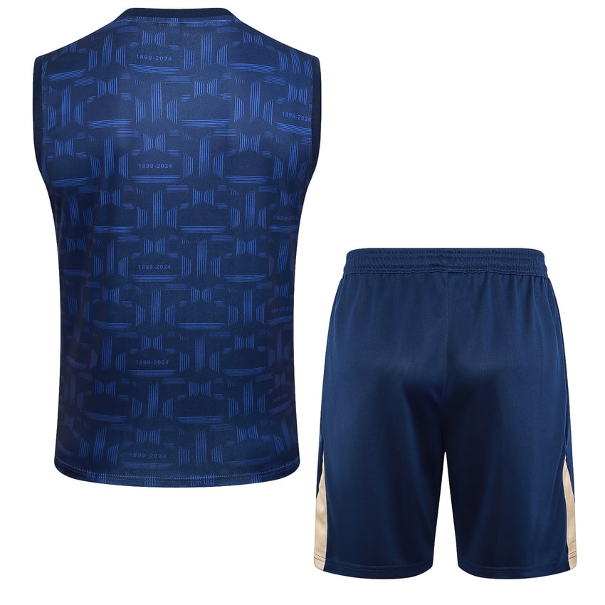 Debardeur Short Barca 2024 2025 Bleu Motif