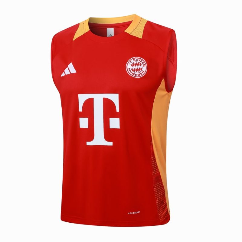 Debardeur Short Bayern Munich 2024 2025 Rouge Clair