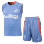 Debardeur Short Inter Milan 2024 2025 Bleu Océan