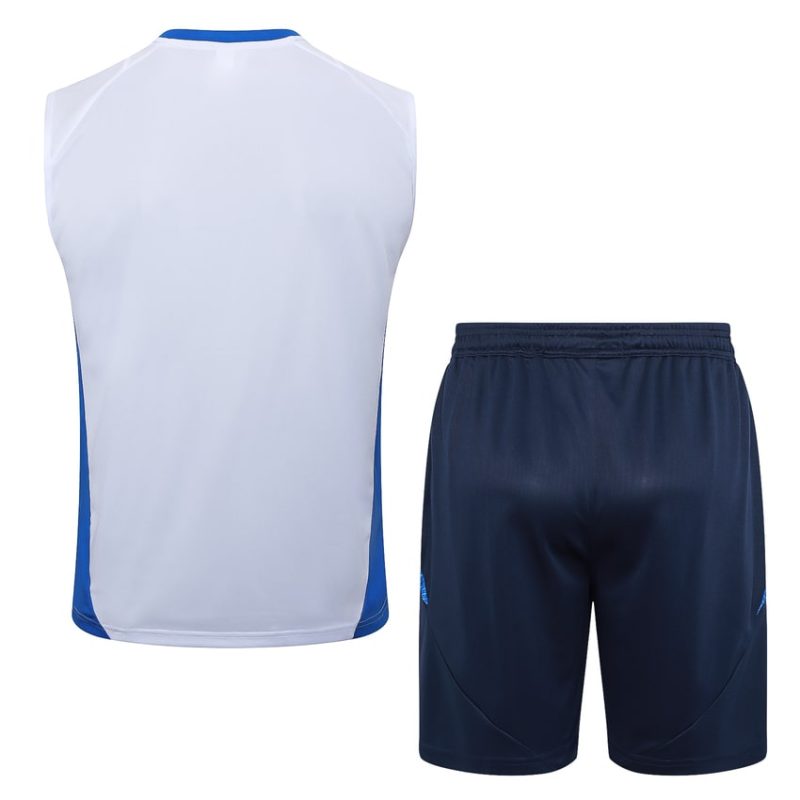 Debardeur Short Italie 2024 2025 Blanc